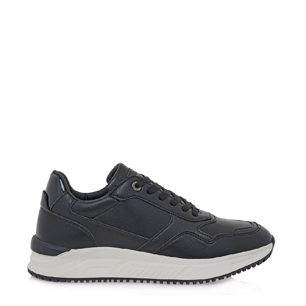 Ανδρικό sneaker σε μαύρο χρώμα Renato Garini  V570010022Ν7 Collection FW 2025