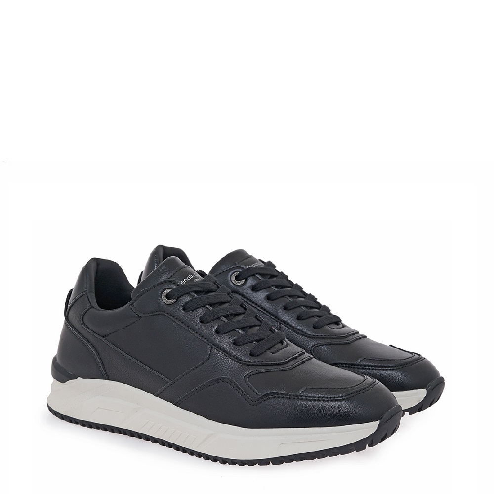 Ανδρικό sneaker σε μαύρο χρώμα Renato Garini  V570010022Ν7 Collection FW 2025
