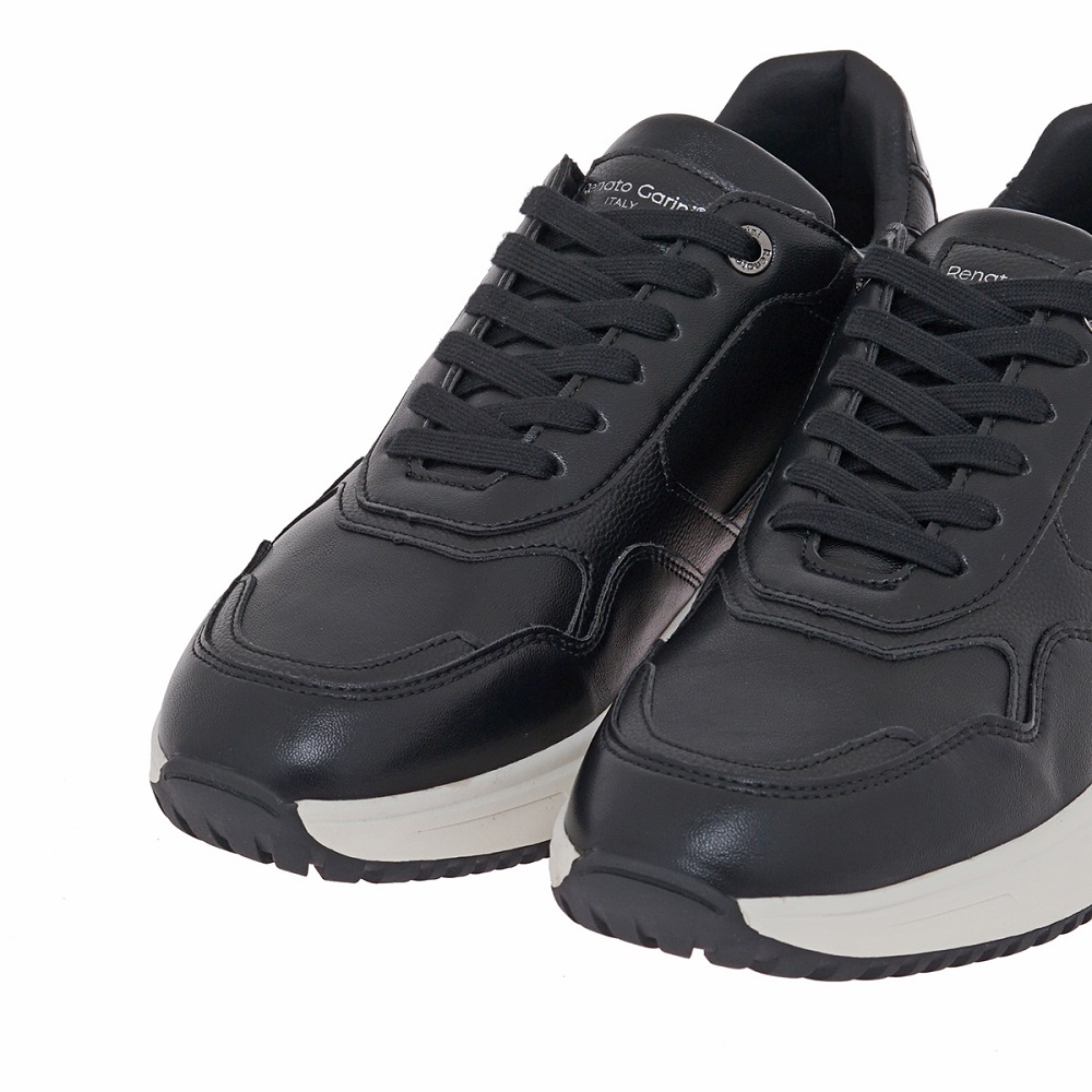 Ανδρικό sneaker σε μαύρο χρώμα Renato Garini  V570010022Ν7 Collection FW 2025