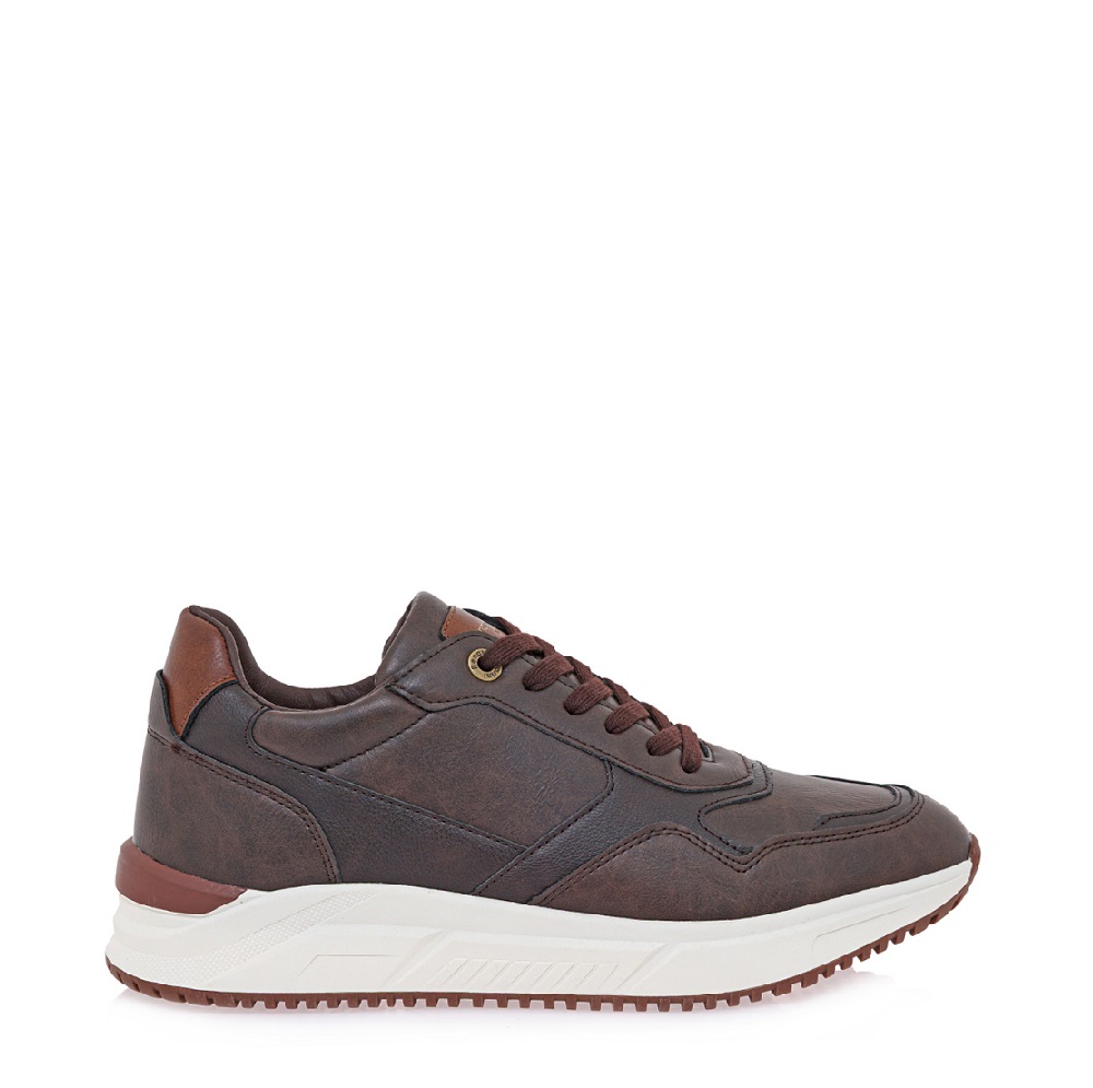 Ανδρικό sneaker σε καφέ χρώμα Renato Garini  V570010029S1  Collection FW 2025