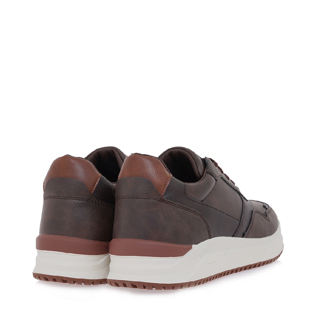 Ανδρικό sneaker σε καφέ χρώμα Renato Garini  V570010029S1  Collection FW 2025