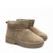 Γυναικείο μποτάκι μπέζ  με γούνα Il Mondo Comfort  RΥ002-2-1