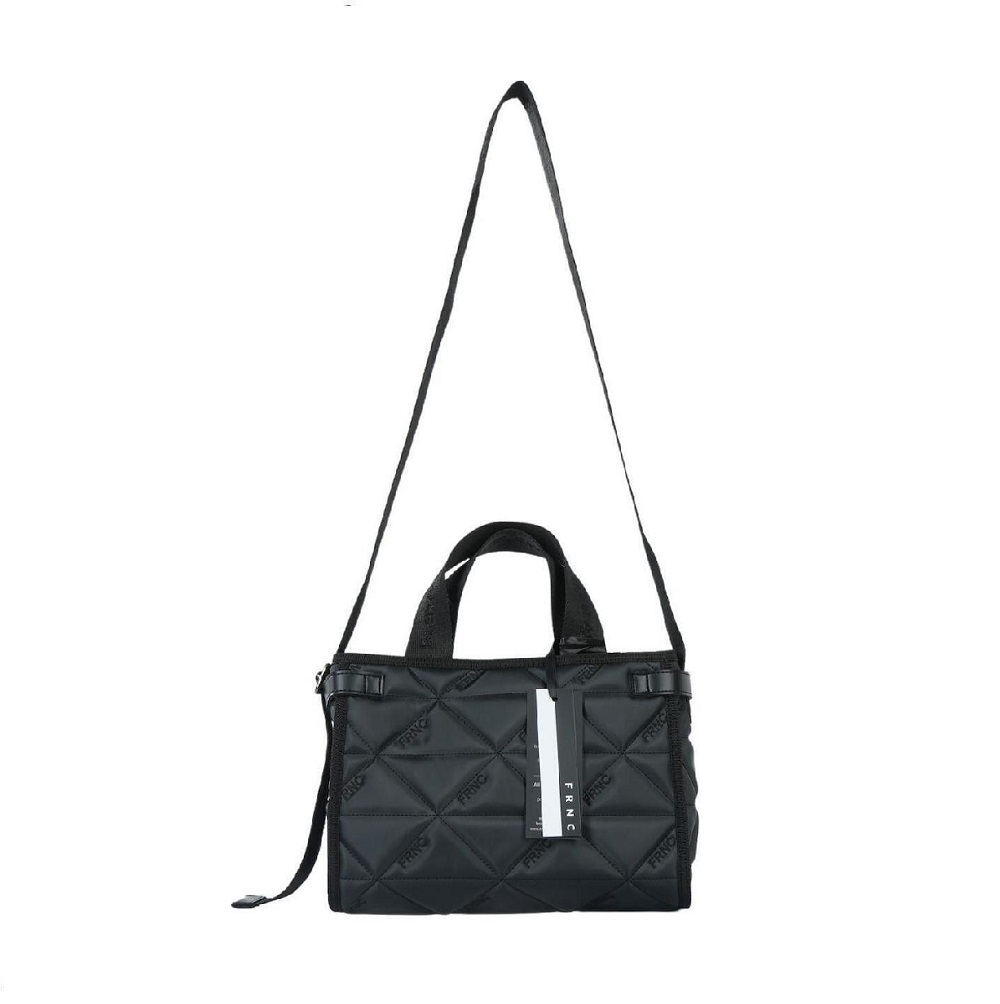 Γυναικεία Τσάντα Ώμου Μαύρη FRNC  4153 ΒLΚ Collection FW 2025