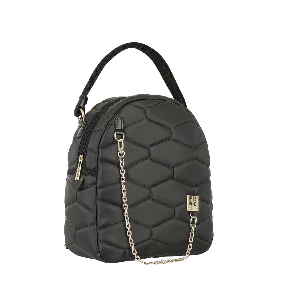 Γυναικεία Τσάντα Πλάτης Μαύρη 4932 BLK