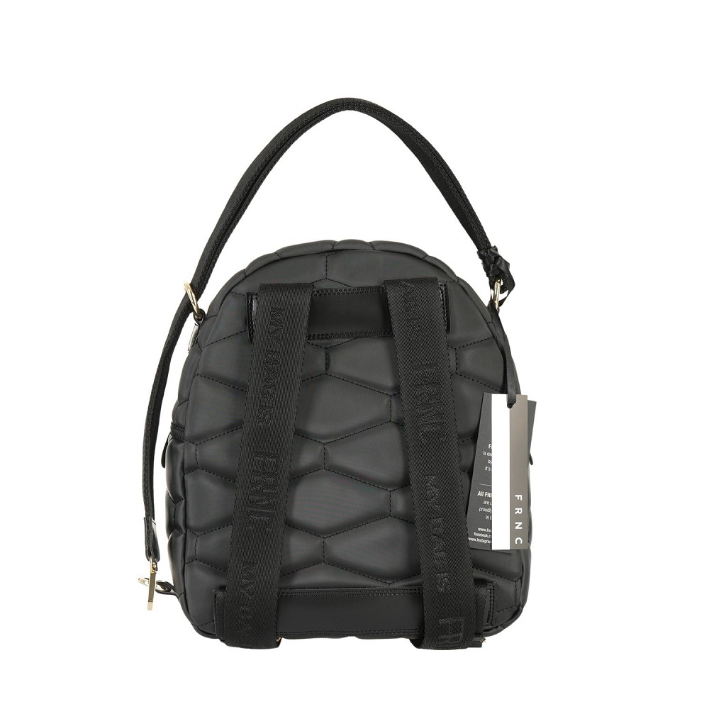 Γυναικεία Τσάντα Πλάτης Μαύρη 4932 BLK