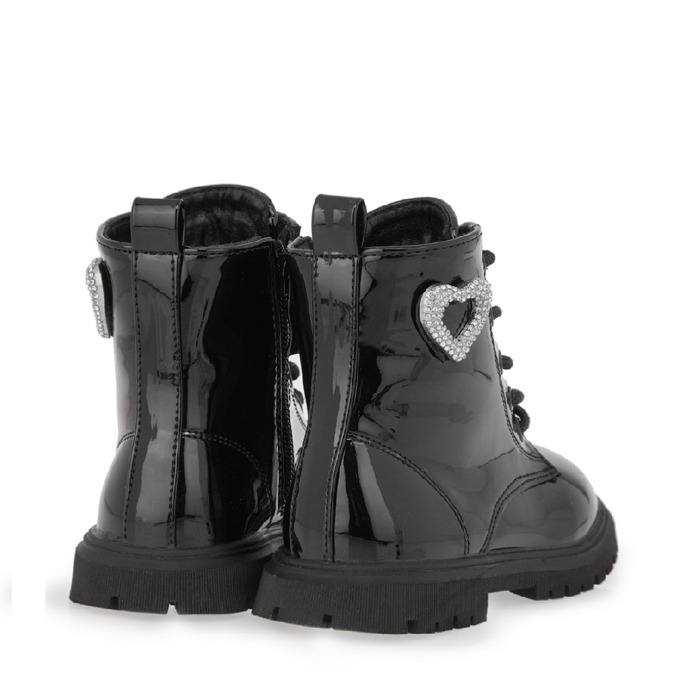 Μποτάκι / Αρβυλακι για κορίτσι σε μαύρο χρώμα EXE Kids  VΑ21U5141007 Collection FW 2025