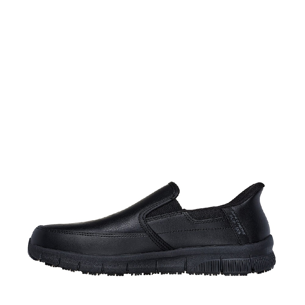 Ανδρικό μοκασίνι εργασίας μαύρο Skechers 200304-BLK