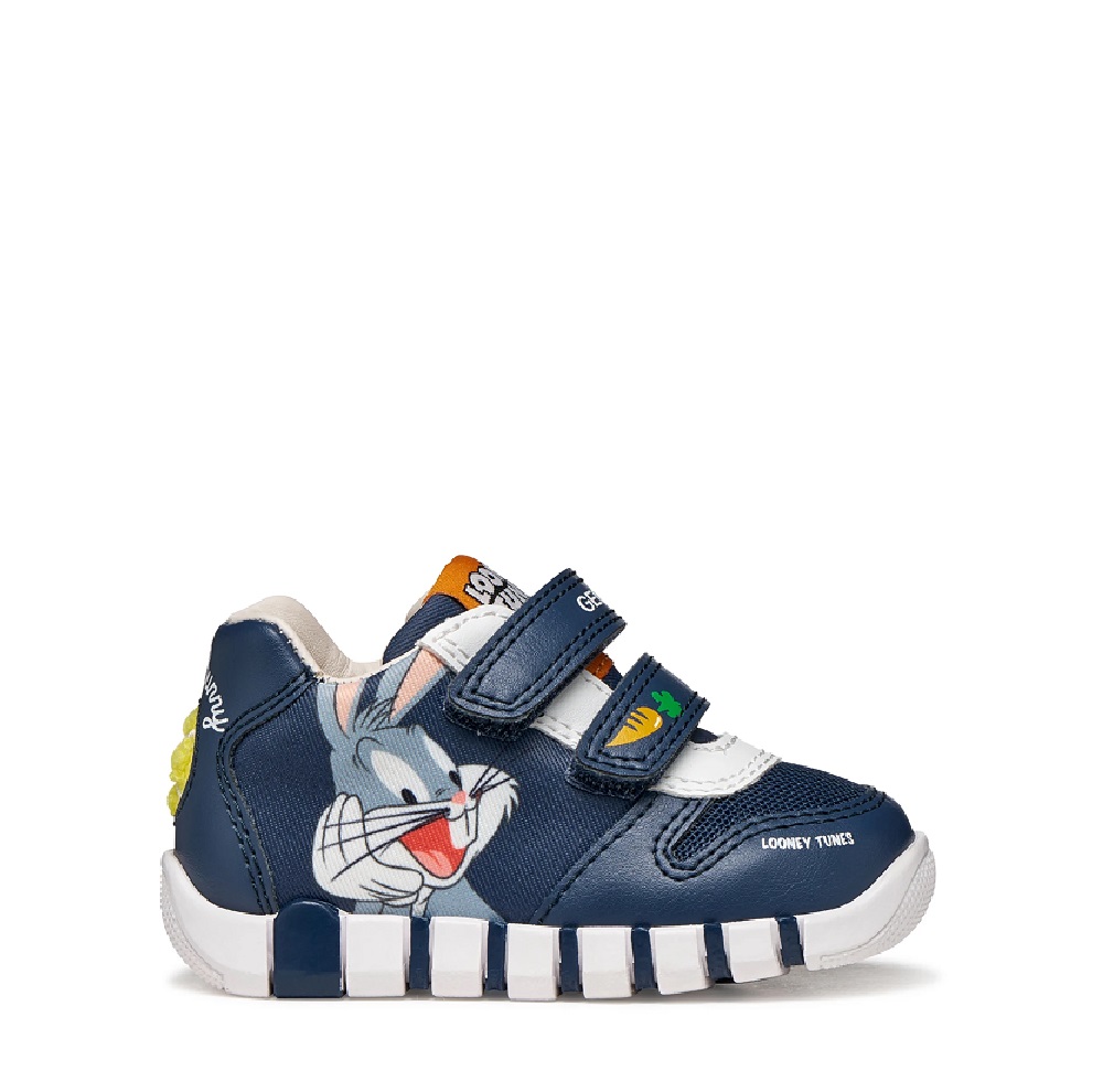 Παιδικό sneaker για αγόρι Bugs Bunny Geox Β6555Β011ΒCC4343 Collection SS 2026