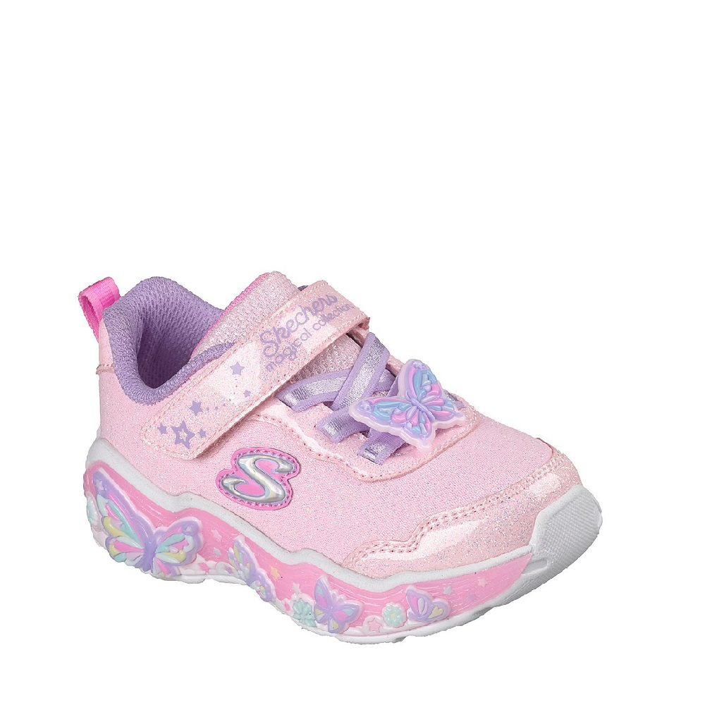 Παιδικό  sneaker για κορίτσι με φωτάκια Skechers  303066Ν-LΡΜΤ