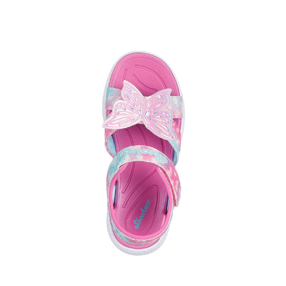 Παιδικό πέδιλο για κορίτσι Skechers Butterfly Brites  303109L/ΡΚΜΤ Collection SS 2026
