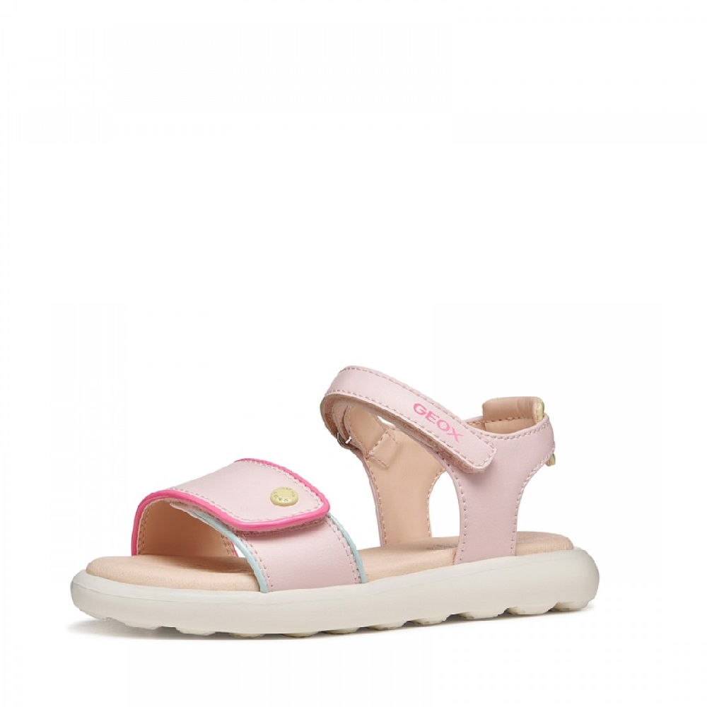 Παιδικό πέδιλο για κορίτσι ροζ Geox  J65ΜSC 05402 C8206 Collection SS 2026