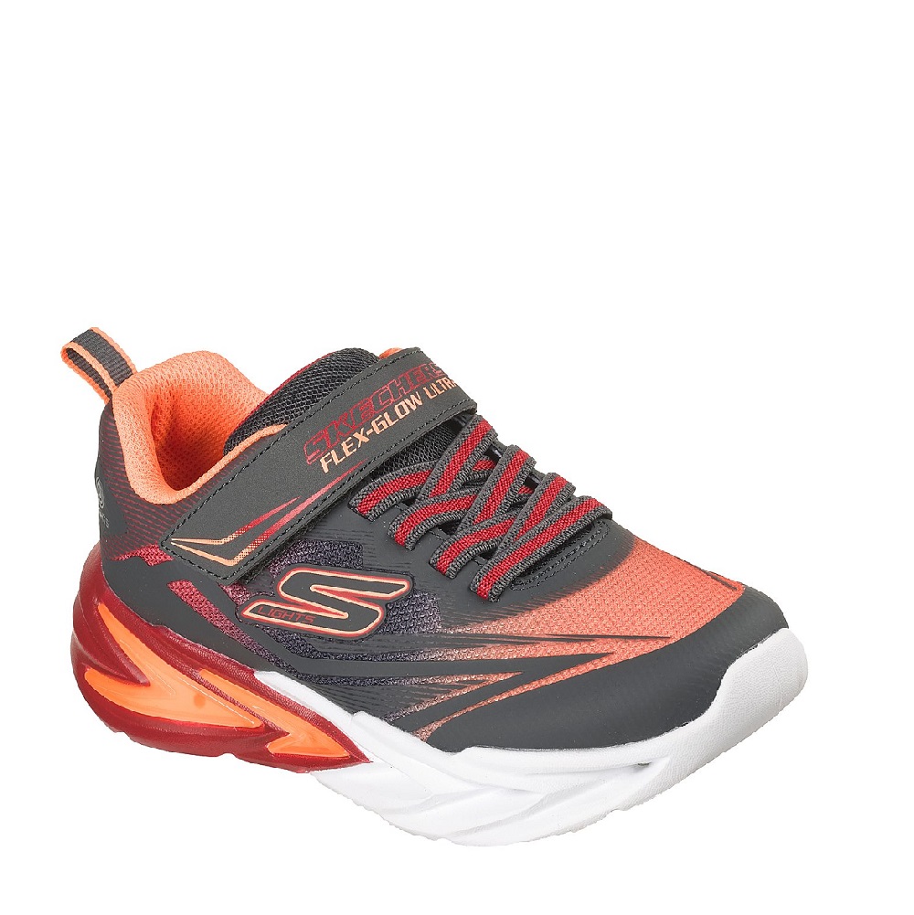 Παιδικό sneaker για αγόρι με φωτάκια Glow Ultra  Skechers 400139L-CCRD Collection SS 2026