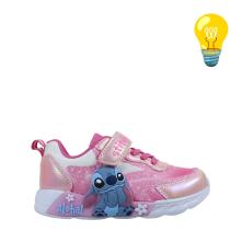 Παιδικό sneaker κορίτσι με φωτάκια Stitch  D6020206Τ Collection SS 2026