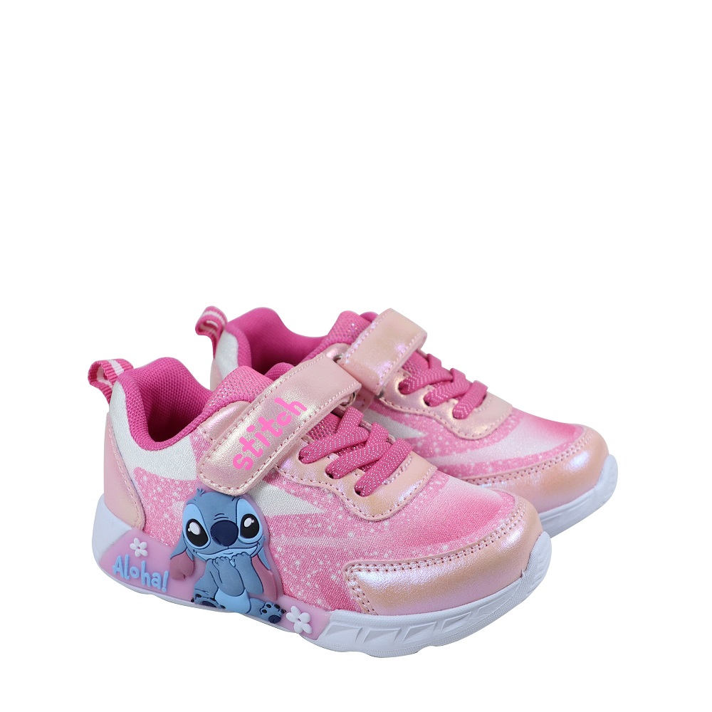 Παιδικό sneaker κορίτσι με φωτάκια Stitch  D6020206Τ Collection SS 2026