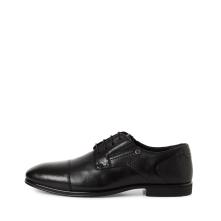 Ανδρικό δετό δερμάτινο μαύρο Marco Tozzi  2-13203-46 001 Collection SS 2026 2