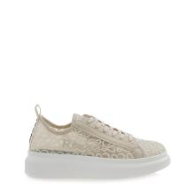 Γυναικείο sneaker μπέζ δαντέλα Renato Garini W119R1802608 Collection SS 2026
