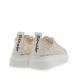 Γυναικείο sneaker μπέζ δαντέλα Renato Garini W119R1802608 Collection SS 2026-2