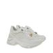 Γυναικείο sneaker λευκό πλεκτό Renato Garini  W119R020326Μ Collection SS 2026-1