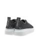 Γυναικείο sneaker μαύρο δαντέλα Renato Garini  W119R18025W3 Collection SS 2026-2