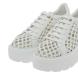 Γυναικείο sneaker λευκό πλεκτό Renato Garini  W119R611326Μ Collection CC 2026-3