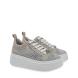 Γυναικείο sneaker Off White φιλτιρέ στρας Renato Garini  W119R61534V4 Collection SS 2026-1
