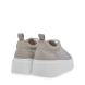 Γυναικείο sneaker Off White φιλτιρέ στρας Renato Garini  W119R61534V4 Collection SS 2026-2