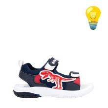 Παιδικό πέδιλο για αγόρι με φωτάκια Bull Boys  DΝΑL5198-ΒL11  Collection SS 2026