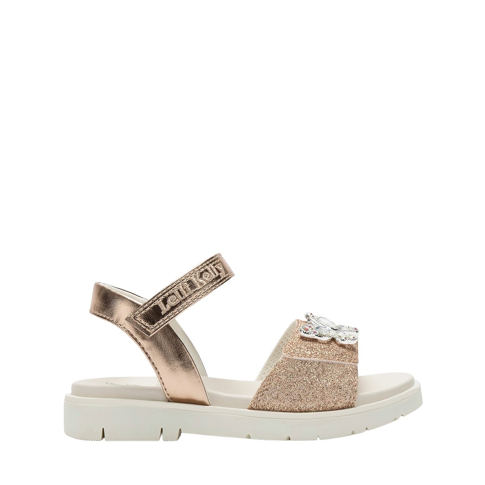 Παιδικό πέδιλο για κορίτσι χρυσό glitter Collection SS 2026