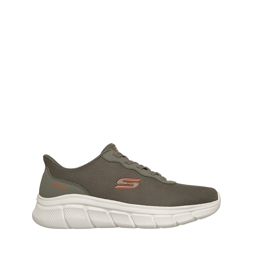 Ανδρικό sneaker σε λαδί χρώμα Skechers  118113-ΟLV  Collection SS 2026