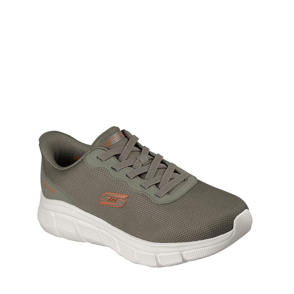 Ανδρικό sneaker σε λαδί χρώμα Skechers  118113-ΟLV  Collection SS 2026