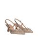 Γυναικείο slingback πέδιλο EXE  W47000414Ζ36 Collection SS 2026-1