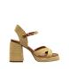 Γυναικείο πέδιλο σε χρυσό μπρονζέ χρώμα EXE  W45940205743 Collection SS 2026-0