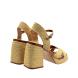 Γυναικείο πέδιλο σε χρυσό μπρονζέ χρώμα EXE  W45940205743 Collection SS 2026-2