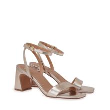 Γυναικείο πέδιλο σε πλατίνα χρώμα EXE  W47002554L46  Collection SS 2026 2