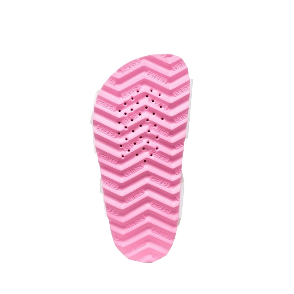 Παιδικό πέδιλο για κορίτσι σε ασπρο χρώμα Geox  Β652RΑ 000ΒC C0406 Collection SS 2026