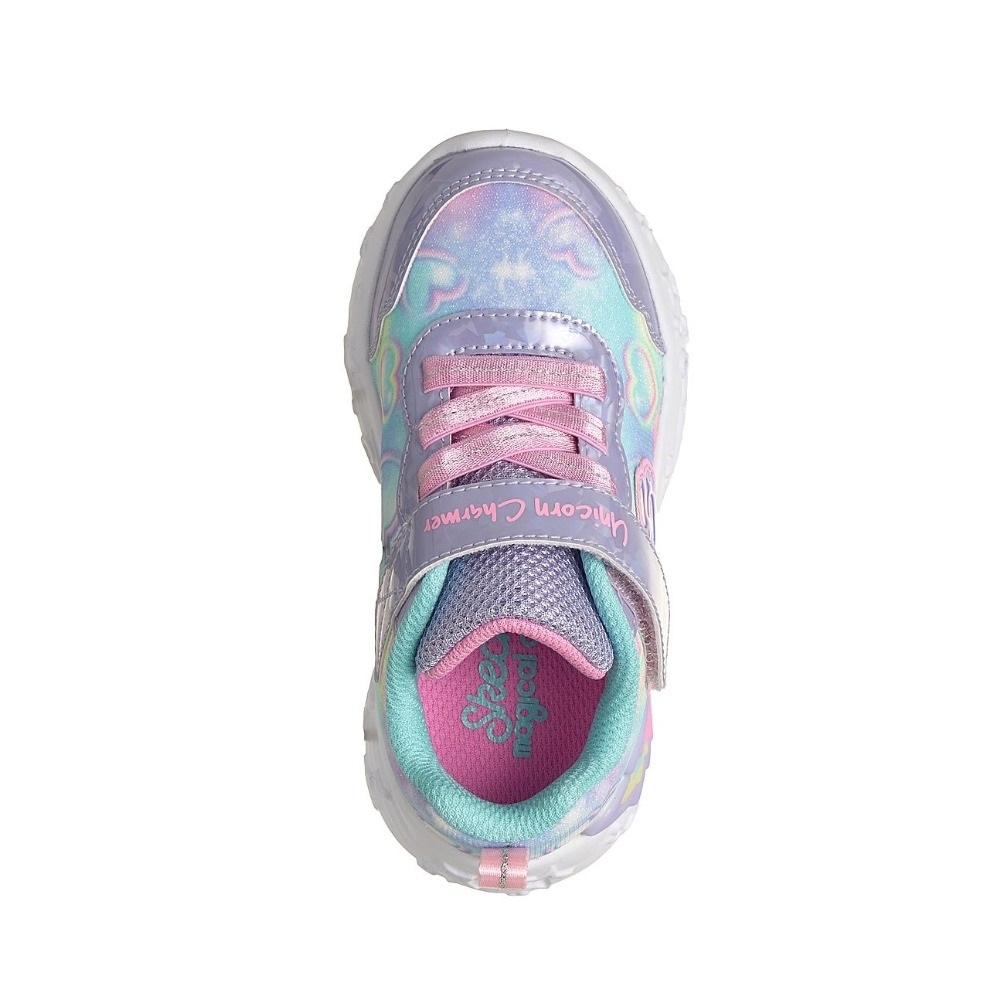 Παιδικό sneaker με φωτάκια μονόκερος Skechers 303064Ν-LVΜΤ Collection SS 2026