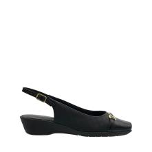 Piccadilly 143246-3 Micro Fiber Ανατομικά Γυναικεία Γοβάκια σε Μαύρο χρώμα