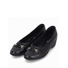 Piccadilly 143242-5 Micro Fiber Γυναικείες Ανατομικές Μπαλαρίνες σε Μαύρο χρώμα 2