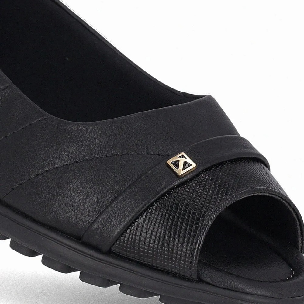 Γυναικείο μοκασίνι σε μαύρο χρώμα Picadilly 112005-8 Collection SS 2026