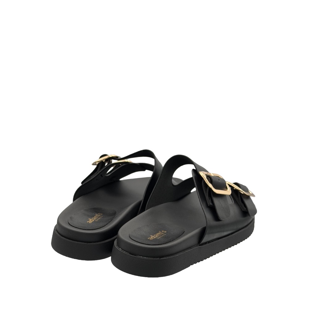 Γυναικείο σανδάλι μαύρο Adams Shoes  1-829-26049-29 Collection SS 2026