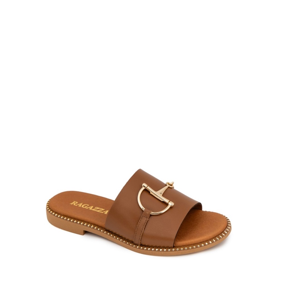 Δερμάτινα Γυναικεία Σανδάλια Ragazza  01035 Collection SS 2026