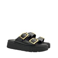 Γυναικεία Δερμάτινα Ανατομικά Σανδάλια Flatform Ragaza 01250 CollectionSS 2026 2