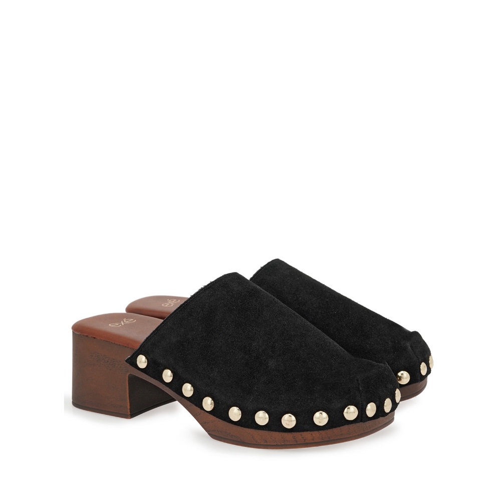 Γυναικείο δερμάτινο Clog EXE W485L7013004