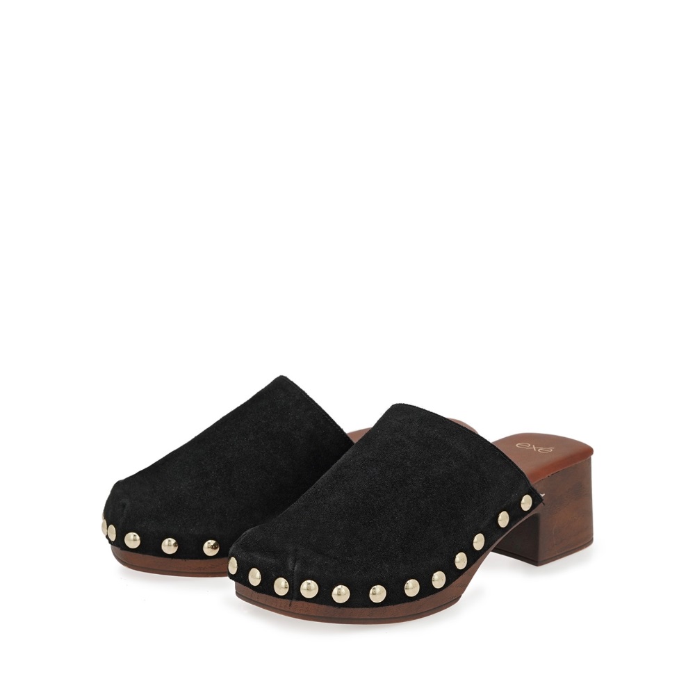 Γυναικείο δερμάτινο Clog EXE W485L7013004