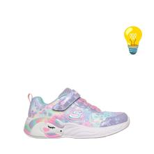 Παιδικό sneaker για κορίτσι με φωτάκια μονόκερος Skechers  303063L-LVΜΤ Collection SS 2026