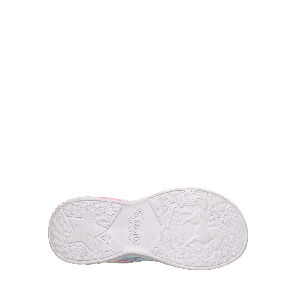 Παιδικό sneaker για κορίτσι με φωτάκια μονόκερος Skechers  303063L-LVΜΤ Collection SS 2026