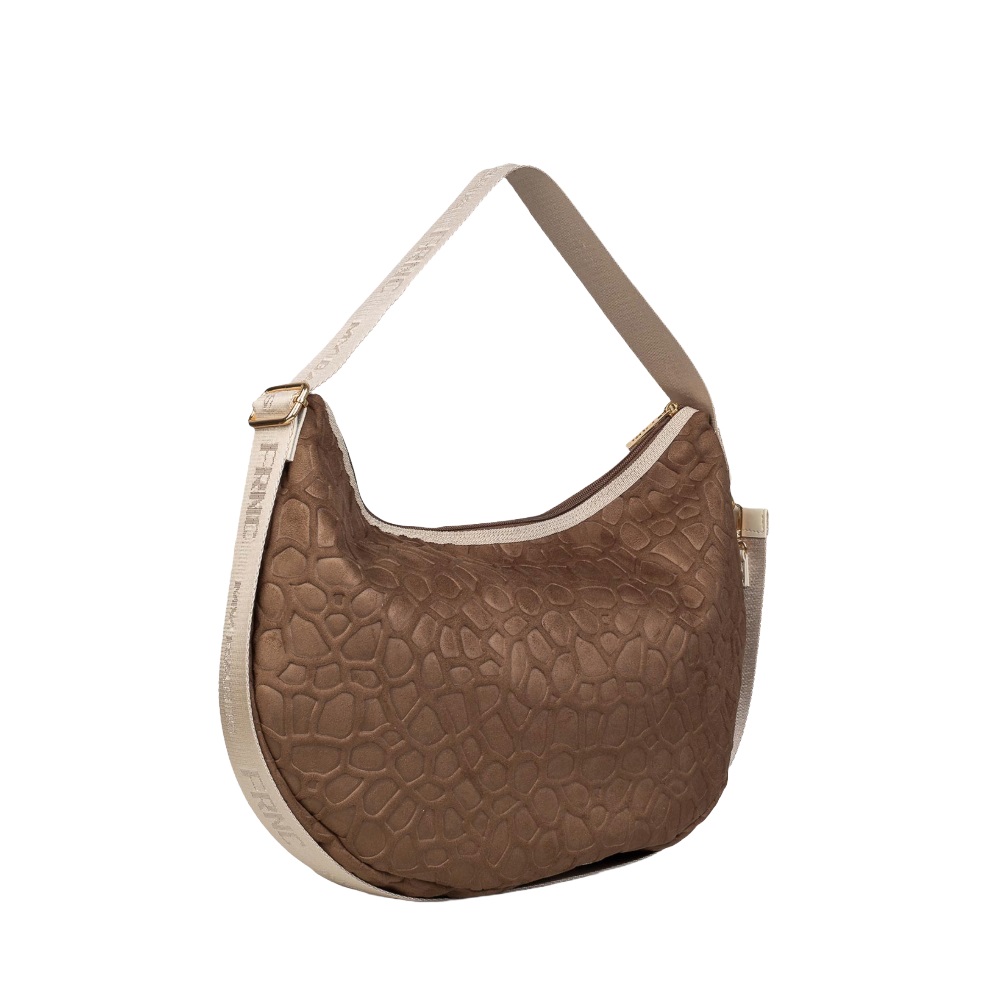 Tσάντα ώμου FRNC καφέ  6196 COF Collection SS 2026