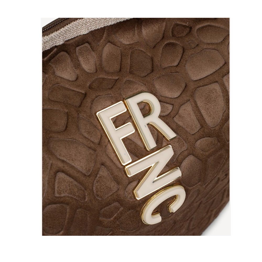Tσάντα ώμου FRNC καφέ  6196 COF Collection SS 2026