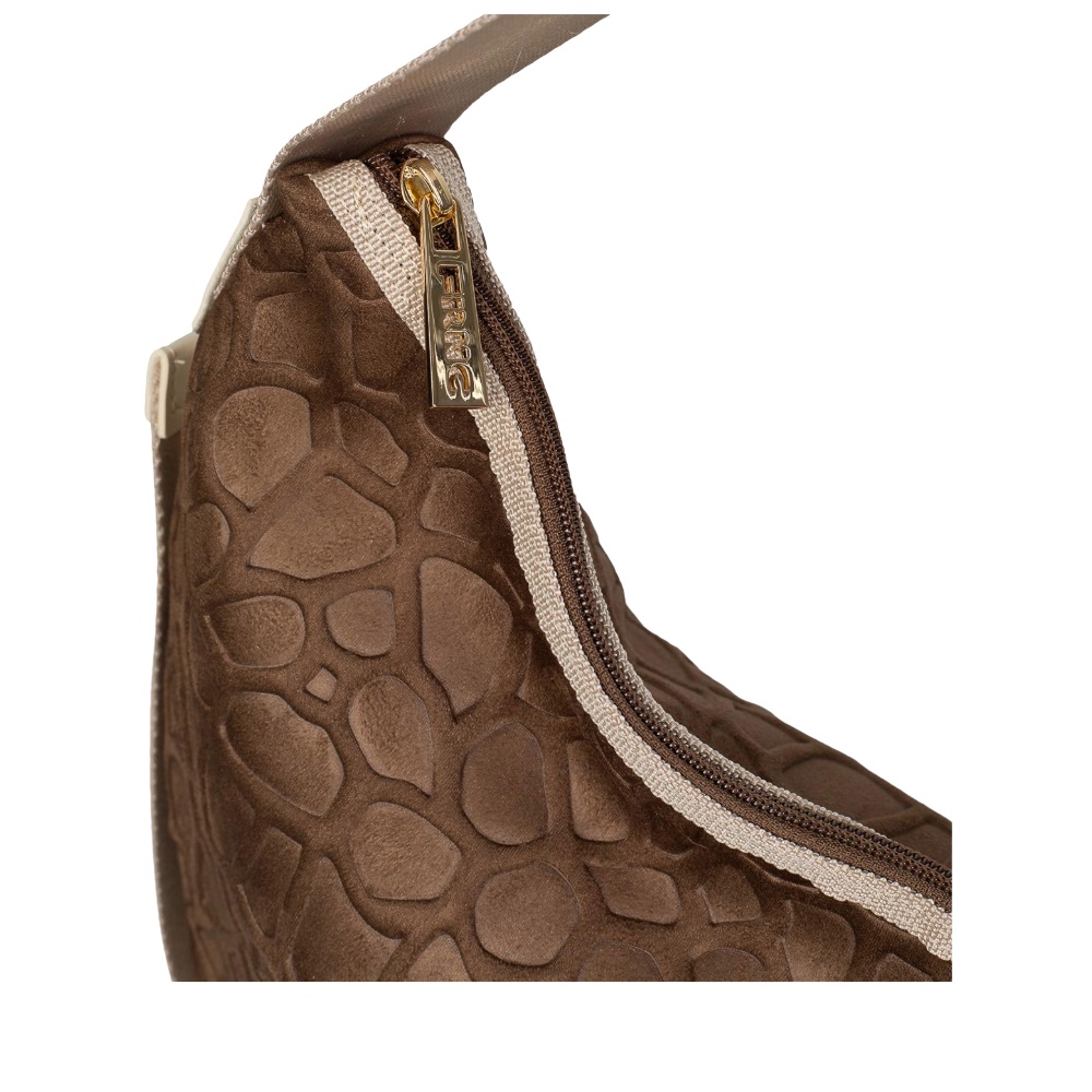 Tσάντα ώμου FRNC καφέ  6196 COF Collection SS 2026