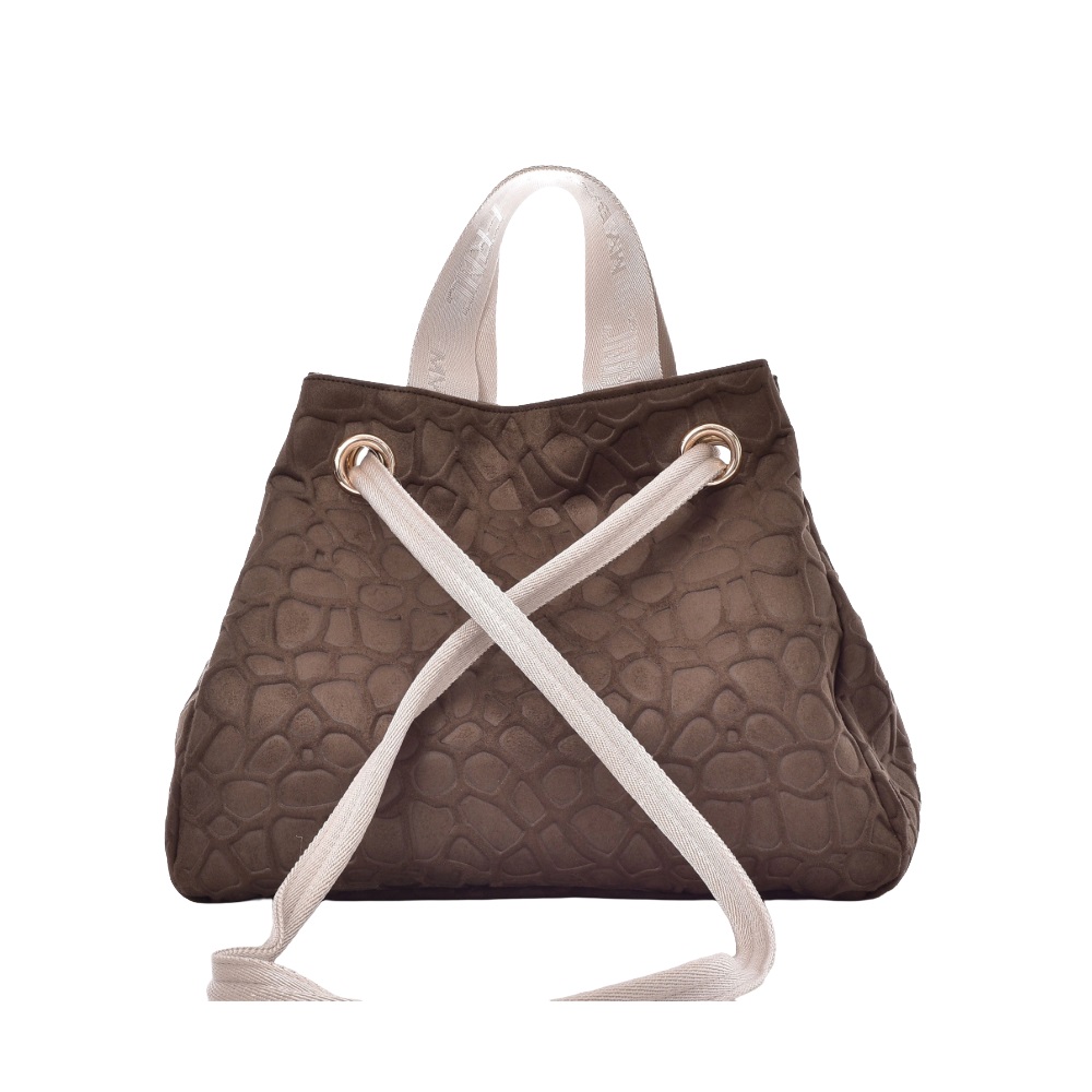 Τσάντα ώμου FRNC  6191 COF  καφέ   Collectrion SS 2026